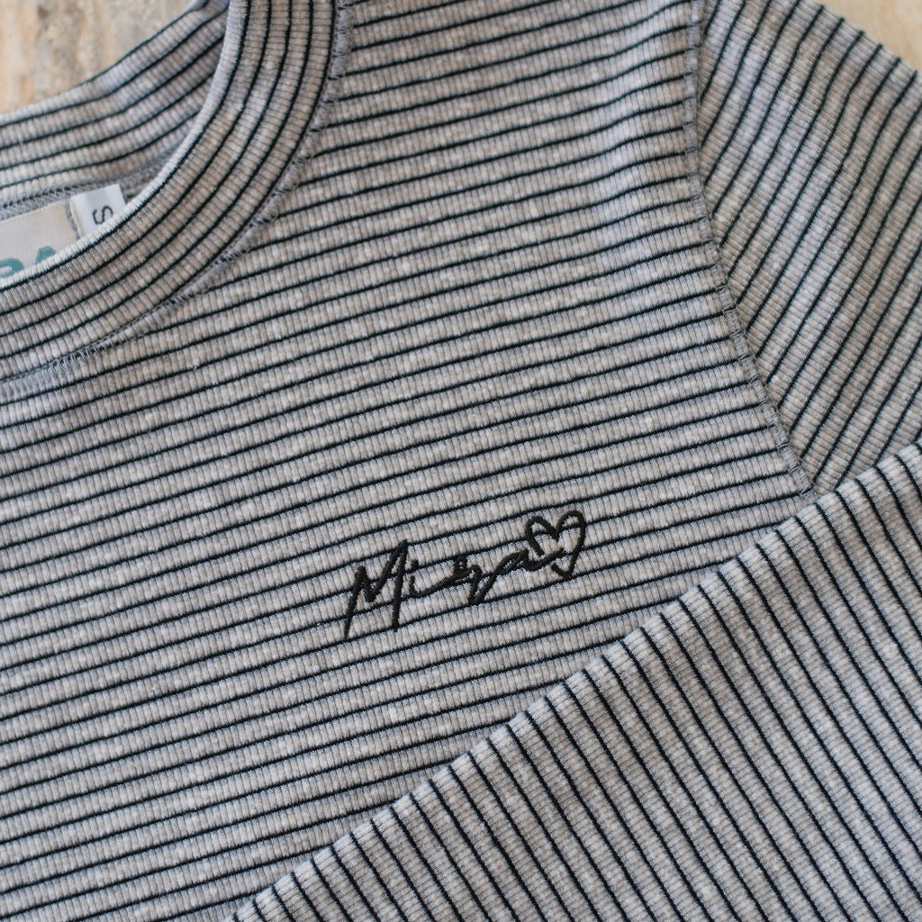 Alta Vista Tee - Black/Gray