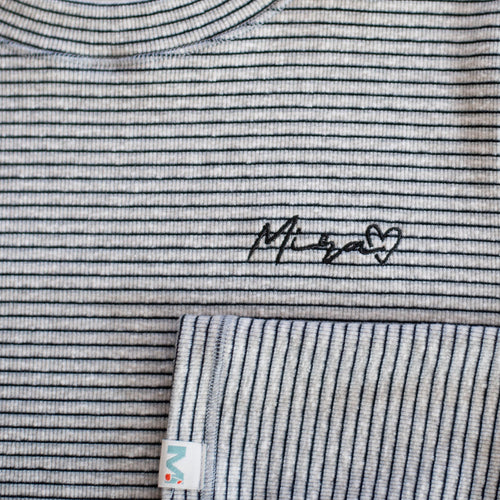 Alta Vista Tee - Black/Gray